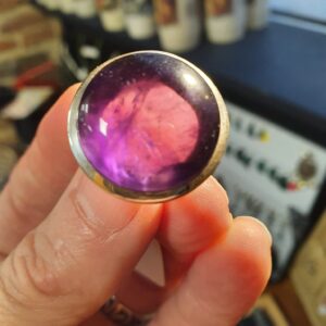 Bague en argent et Amethyste